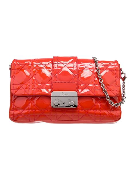 christian dior miss dior promenade clutch price|Dior patent cannage bag.